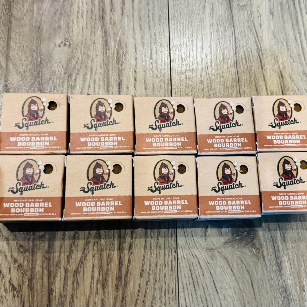 Dr. Squatch Wood Barrel Bourbon Soap